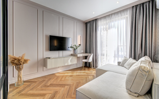 Квартира Пыльная Роза в ЖК Маршал