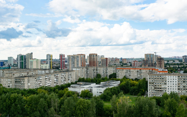 Квартира с фонтаном во дворе