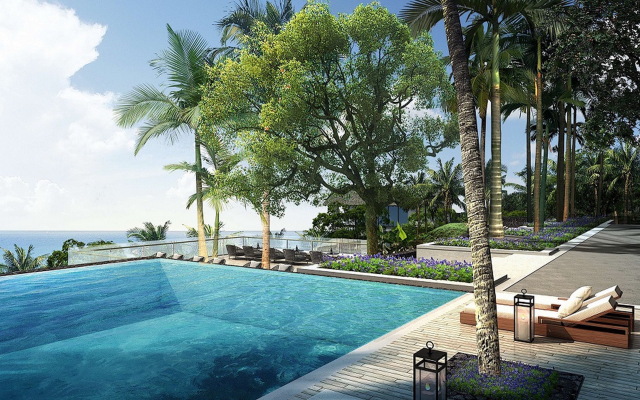 Palau Sunrise Sea View Landison Retreat Hotel Resort