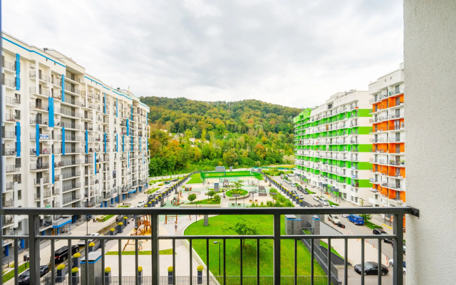 Uyutnaya Studiya S Vidom Na Gory Flat