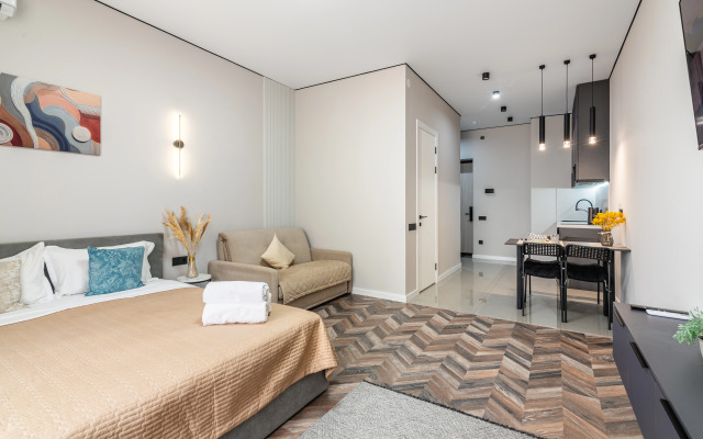 Апартаменты Студия Bounty рядом с ТРЦ Мега Парк (197)