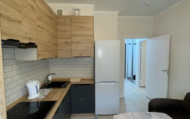 Квартира Однушка с Кроватью и Диваном на Кухне