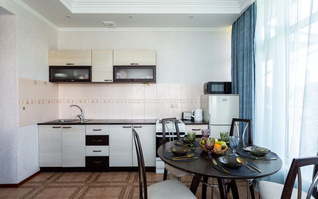 Квартира трехкомнатная с прямым видом на море