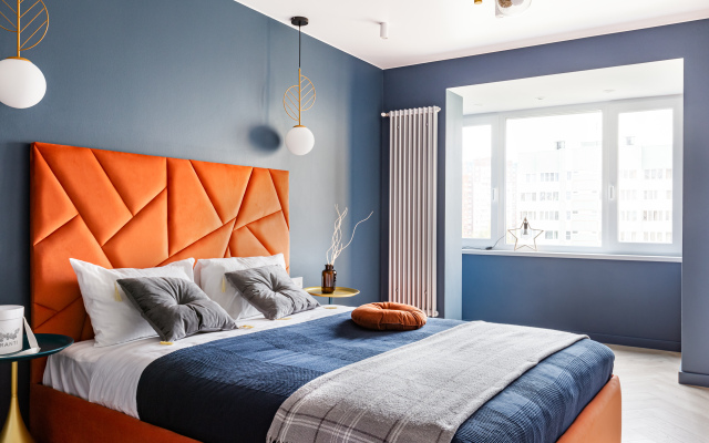 Квартира Piter Apartments двухкомнатные с кондиционером рядом с Лахтой