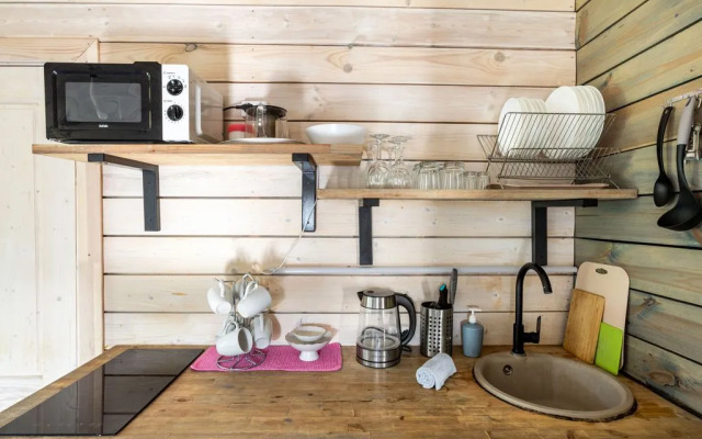 Частный дом с 2-мя спальнями и кухней-гостиной