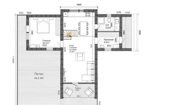 Барнхаус ЗвенДзен Mix 96 Порко Россо