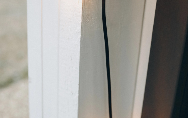 Частный дом  Belov House  с панорамным остеклением у леса