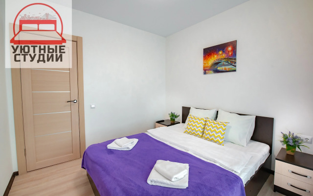 Уютная студия 1 на улице Фастовская