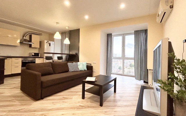 Квартира с панорамным видом на город