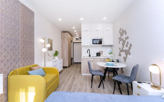 Квартира Студия с Балконом и Видом на Море