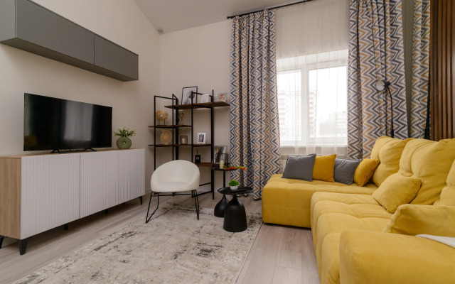 Apartamenty ot FolkFort Dvukhurovnevyy Komfort s Polnotsennym Vtorym Etazhom Apartments