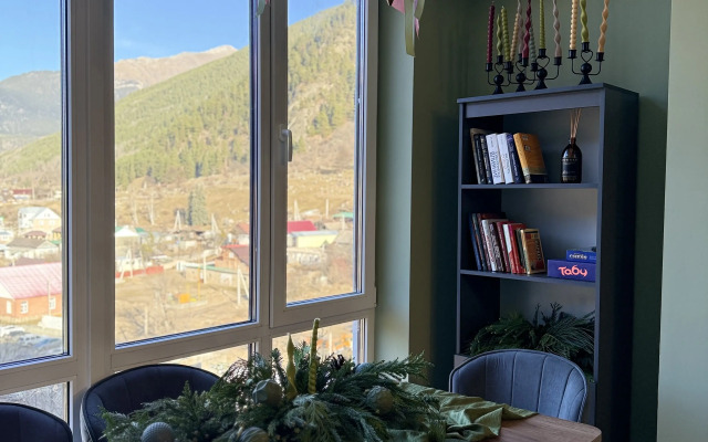 Апартаменты в Теберде с видом на горы