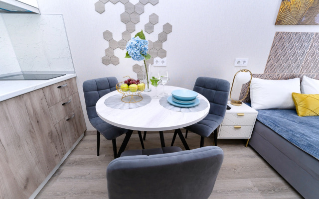 Квартира Студия с Балконом и Видом на Море