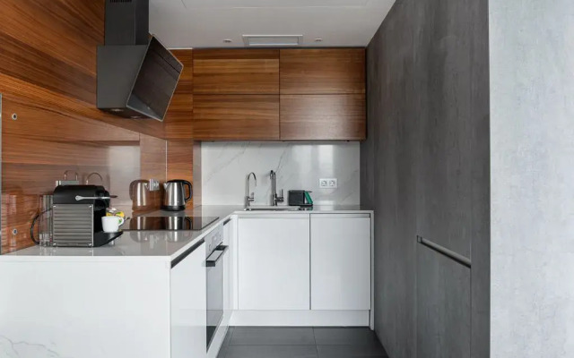 Квартира-студия с завораживающим видом на Москву