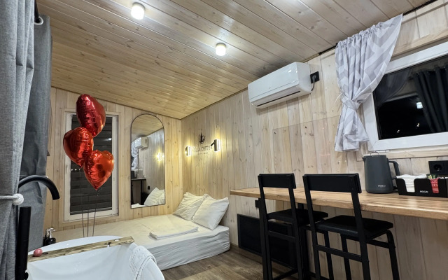 Шале Уютная студия Молекула