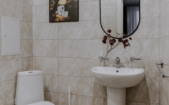 Yevrodvushka Kaminnaya Istoriya V Samom Serdtse Sochi Flat