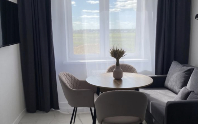Apartment with a city view on the boulevard of the 75th anniversary of Victory 1