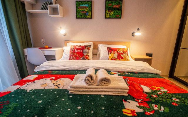 Uyutnaya Kvartira S Udobnym Raspolozheniem Flat