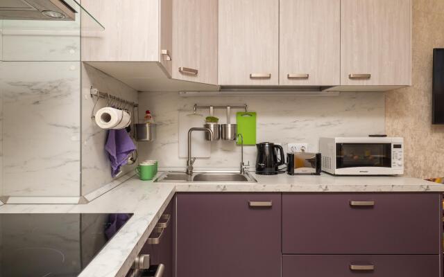 Квартира со спальней на одной из главных улиц Сочи