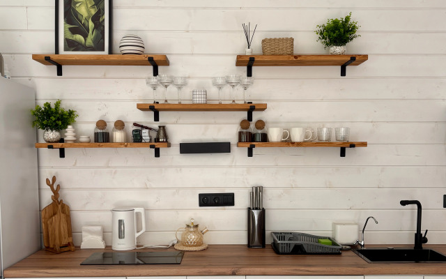 Частный Дом ЕлкиШале с 3мя спальнями, баней и чаном