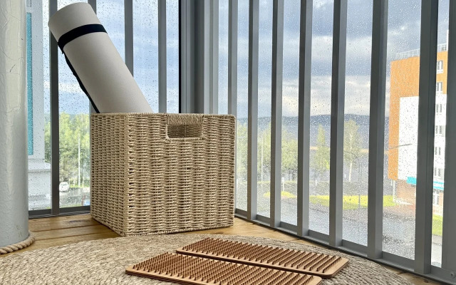 Hygge Karelia s saunoy, massazhnym kreslom i proektorom Apartments