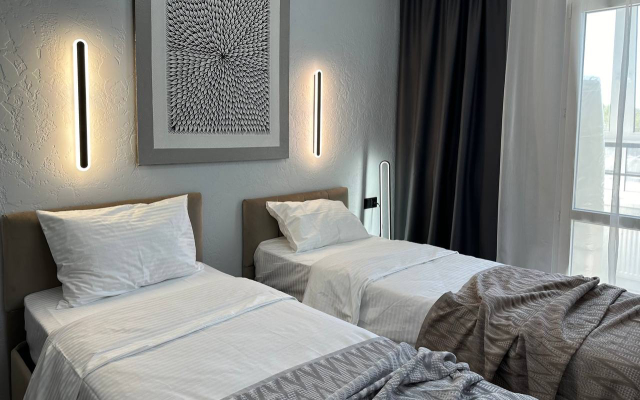 Апартаменты ДзенХоум в стиле оп-арт 105