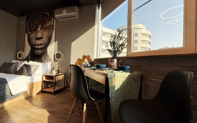 Апартаменты 3 минуты до Моря Для четверых