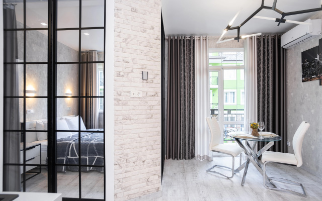 Апартаменты RED APARTMENTS Арт Лайт Сити апартамент Джойс