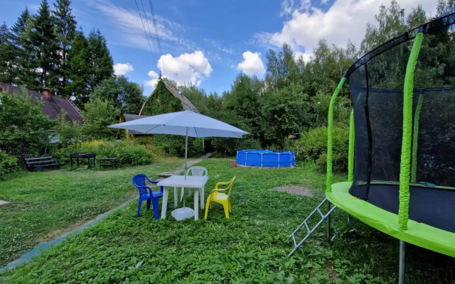 vo Fryazino s Ulichnym Bassejnom i Batutom Private House