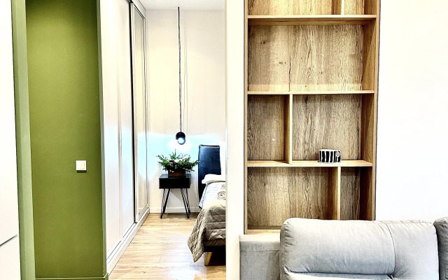 Dizaynerskaya Studiya s Vidom na Moskva-Siti Apartments