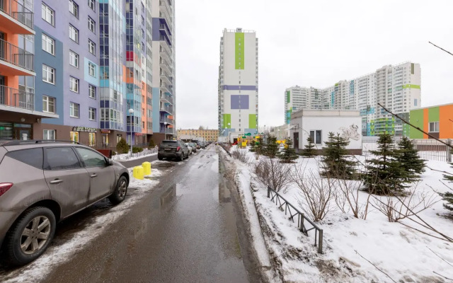 S Balkonom Ryadom S Metro Ladozhskaya Apartments