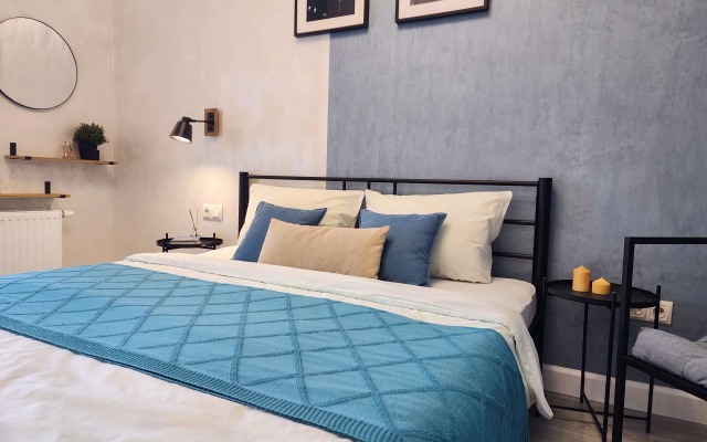 Апартаменты в доме с парком на крыше