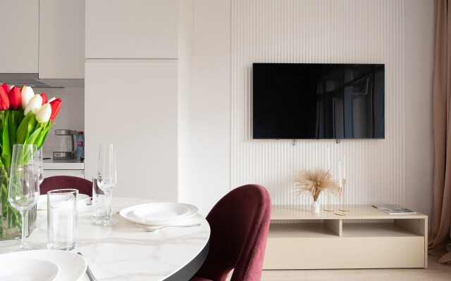 Апартаменты Red Apartment Светлана Парк Элис