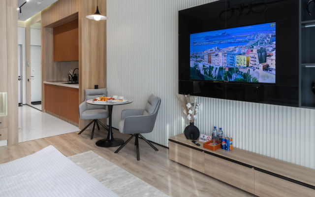 Apartamenty Premium Studia v elitnom ZK Nest One na 18 etaze (353)