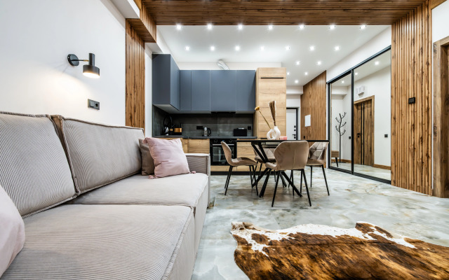 Oplot - «HUGO» - s uedinennoj terrasoj 3 Apartments