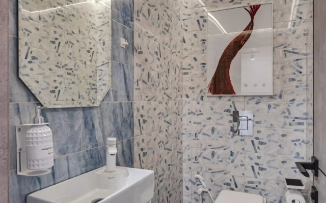 Частный дом А-фрейм Ручей с баней и дровах и чаном