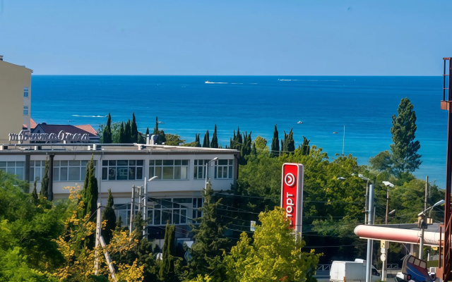 Apartamenty s balkonom i vidom na more