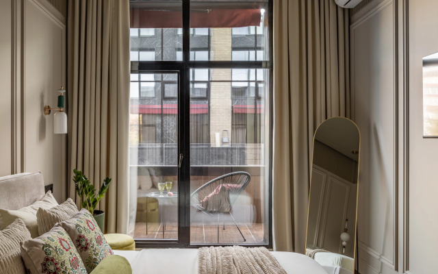 Квартира Moscow Deluxe Apartments Family Suite Zorge