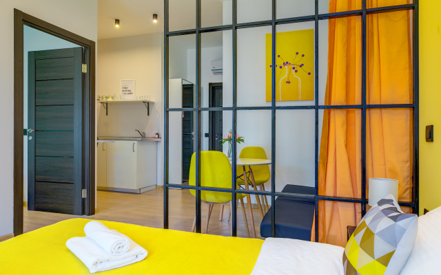 Квартира Двухкомнатная с видом на Арбат Axis.Moscow Arbat