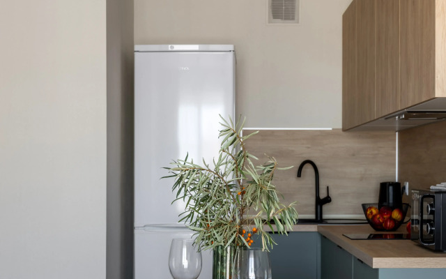 Квартира Персиковая Евродвушка