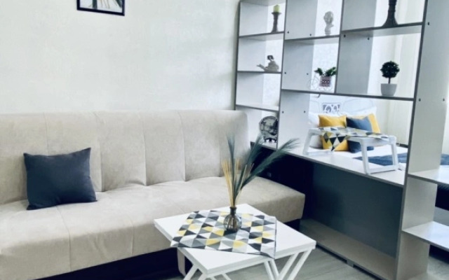 Уютная однокомнатная «Ромб» с видом на  лебединое озеро