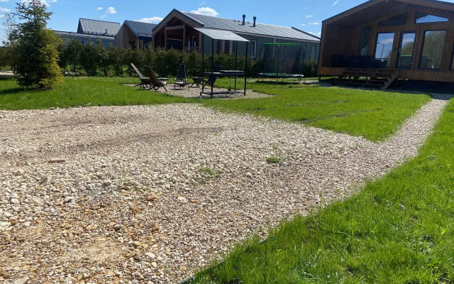 Частный дом для отдыха с гриль-мангалом, костровой и батутом