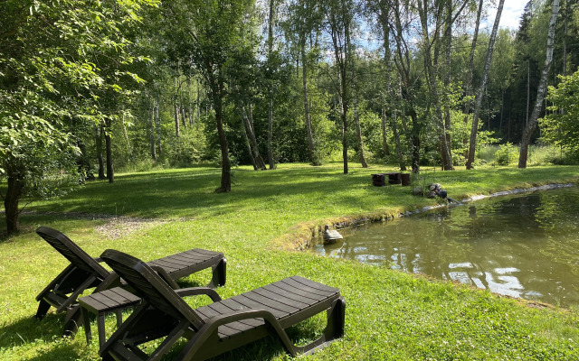 Частный Дом Уютный Домик в Лесу у Пруда