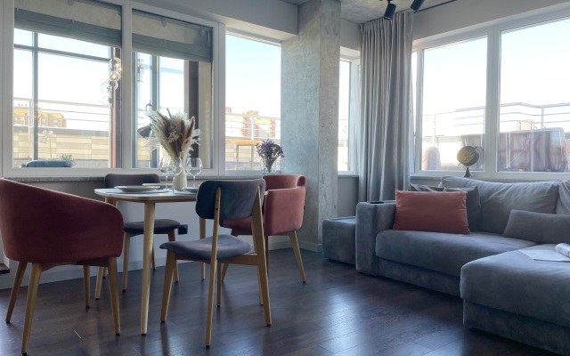 Квартира Стильная квартира с террасой в центре города