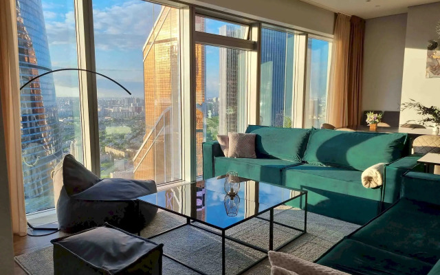 Moskva Siti Liberty 54 etazh 2 komnaty Apartments