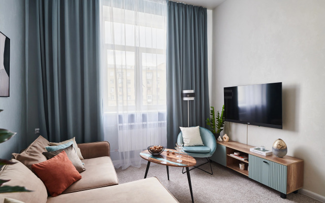 GM Tihaya i uyutnaya Trekhkomnatnaya na Krasnopresnenskoj naberezhnoj Apartments