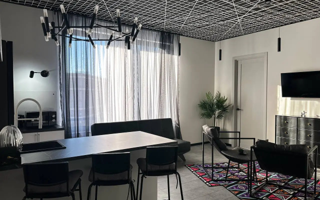 Квартира Top Rooms с эксклюзивным видом на набережную Москва-реку