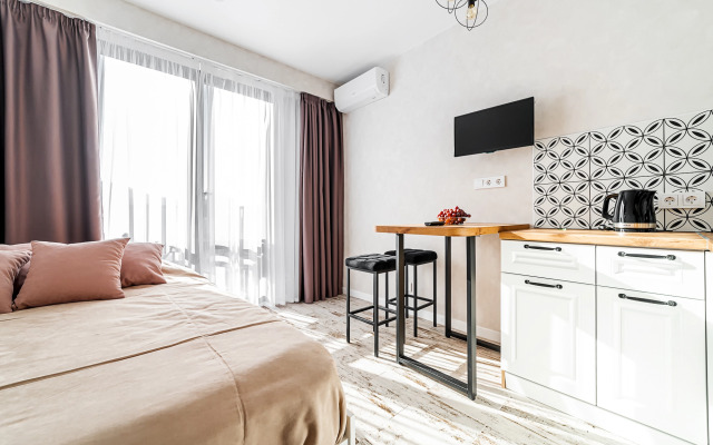 Квартира Студия 23 с видом на горы