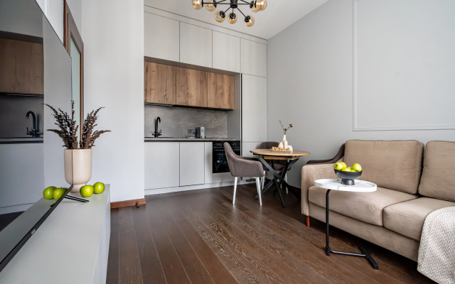 Квартира Nut на Манчестерской Satin home