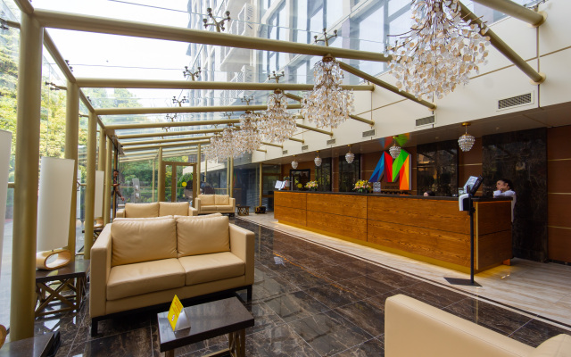 Studiya v elitnom ZHK Metropol' ot LetoApart Apartments